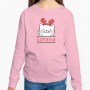 Sweater sem Capuz Criança Gatinho Natalício Personalizável