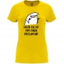 T-Shirt Vim para reclamar