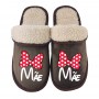 Chinelo Personalizado Pelucia Minnie Filho