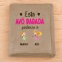 Manta Avó babada