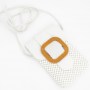 Bolsa para telemóvel Squar white