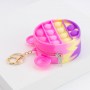 Porta Moedas Chaveiro Pop It Mickey Pink