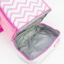 Lancheira Térmica SM Chevron Rosa