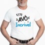 Tshirt Homem Bisavô Incrível